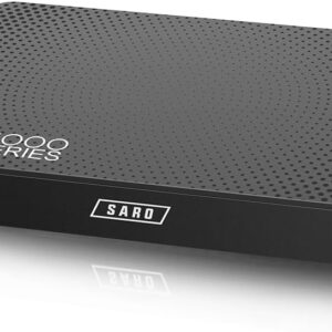 BuzzTV SARO GT6000 Pro 4K Ultra HD with Premium GT-Series BT-250 Remote Control Latest Android 13 Dual-Band 4GB RAM DDR4 / 128GB with Expandable Storage (Black)